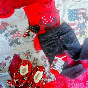 Girls Minnie Mouse bundle size 2-3